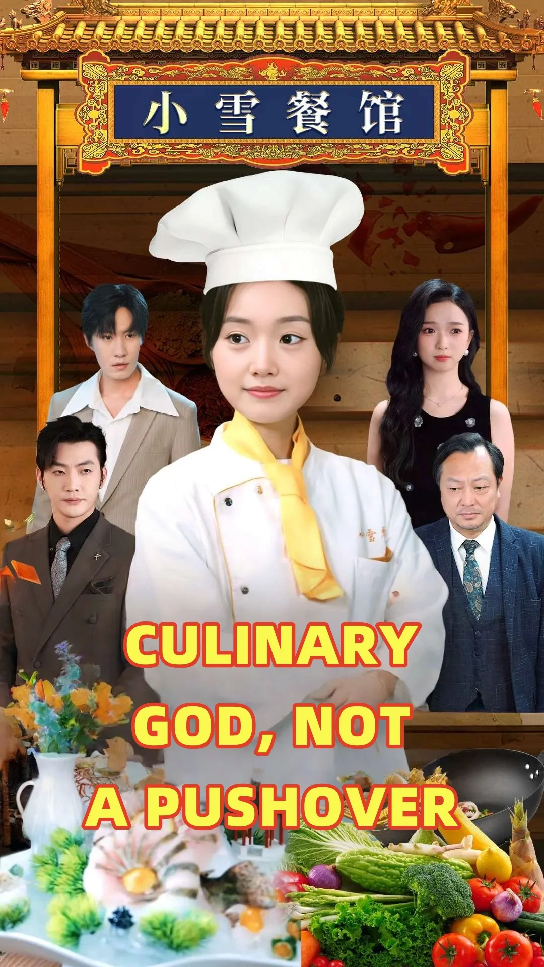CULINARY GOD, NOT A PUSHOVER
